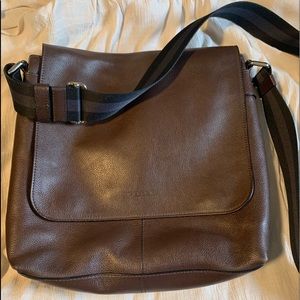 Coach Messenger Bag-medium Brown